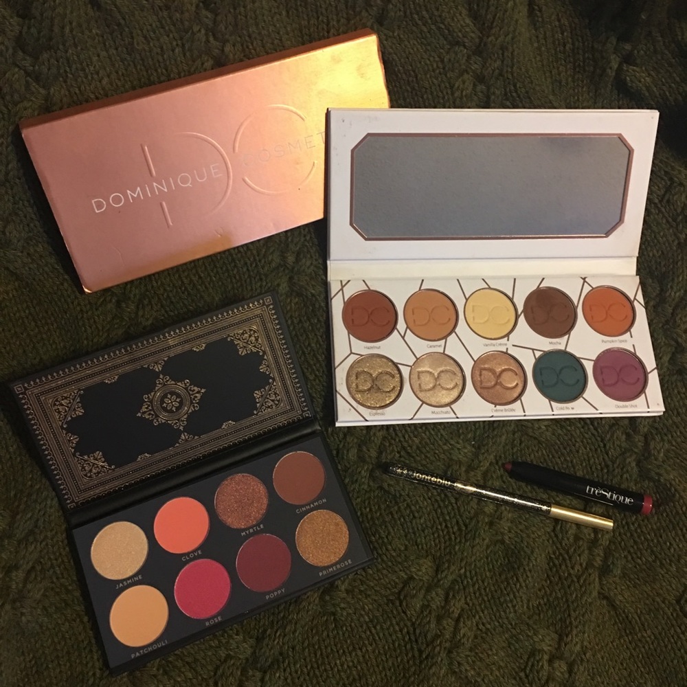 Dominque Cosmetics Latte Warm Palette Bundle